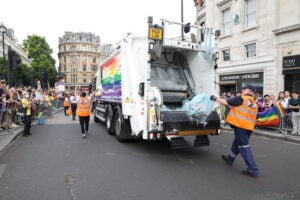 Veolia March to the Beat as they Clean up the Streets
