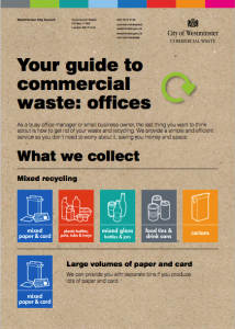 waste management for offices guide