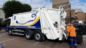 electric waste collection vehicle