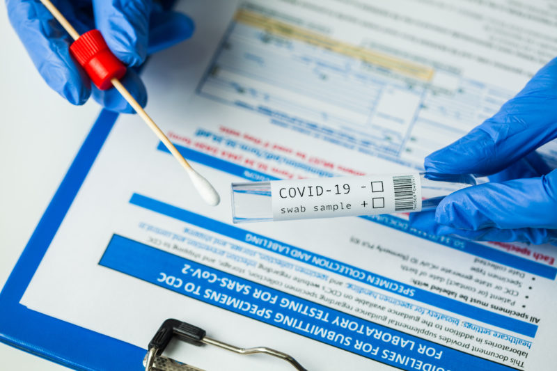 Coronavirus Testing Sites (lateral Flow Testing) Waste Disposal 